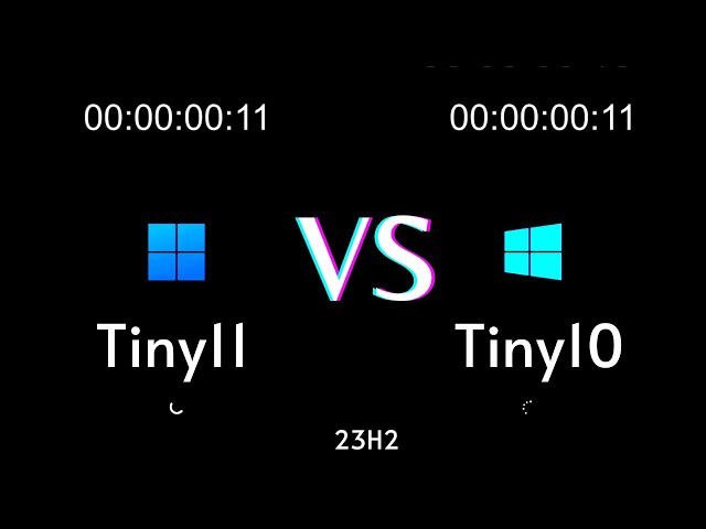 Tiny11 vs Tiny10 23H2 | Speed Test (Which is Best?)