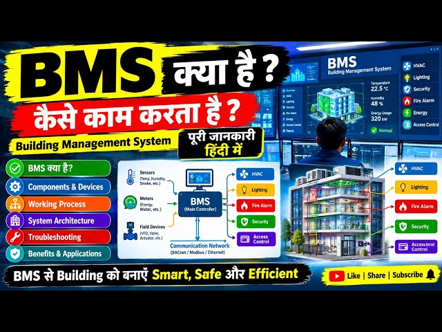 BMS क्या है? | Building Management System कैसे काम करता है? | BMS पूरी जानकारी हिंदी में