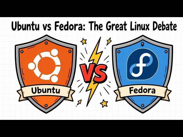 Ubuntu vs Fedora differences explained for Beginners