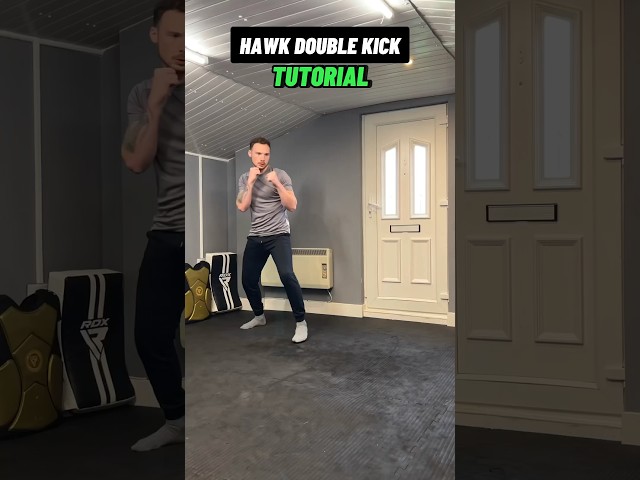 HAWK DOUBLE KICK TUTORIAL ✅ #shorts
