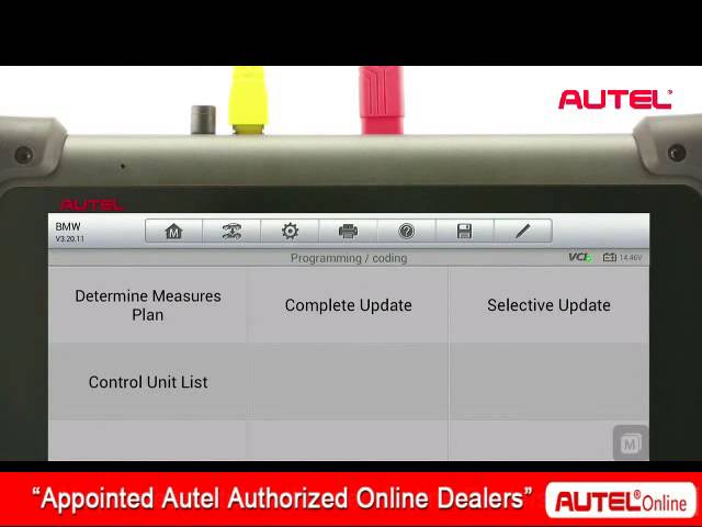 How to use ECU programming on Autel Maxisys Pro