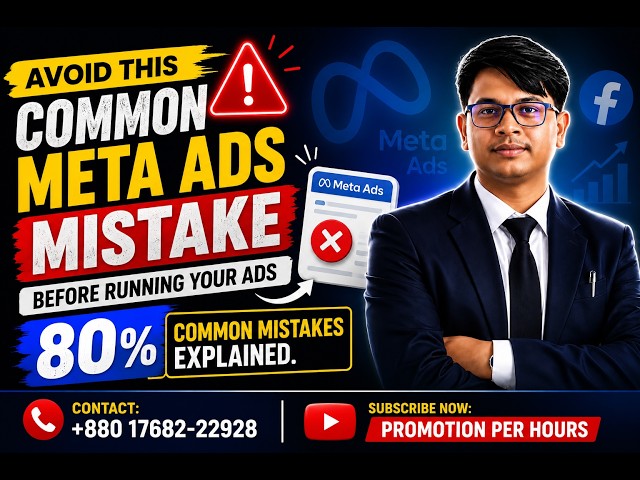 Avoid This Common Meta Ads Mistake Before Running Your Ads / 80% Common Mistakes Explained