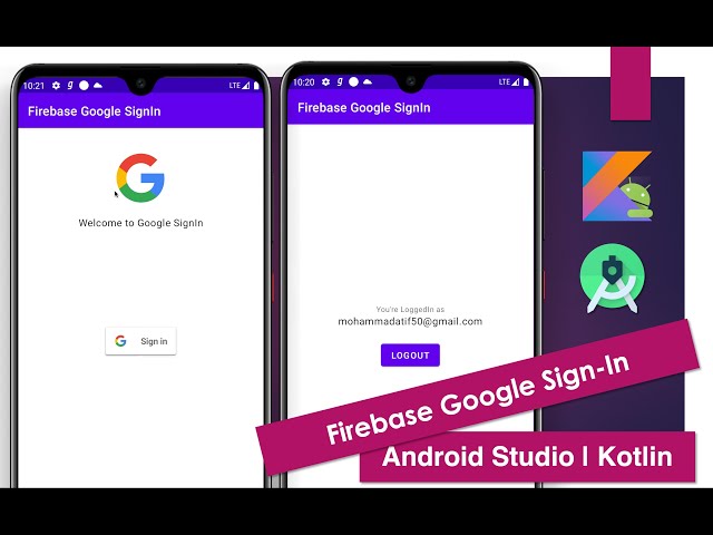 Firebase Google Sign In | Android Studio | Kotlin