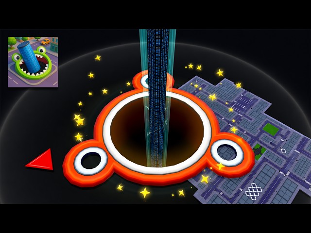 Hole.io - Gameplay Walkthrough Tutorial Hole Evolution New Mobile Game (Android,iOS)