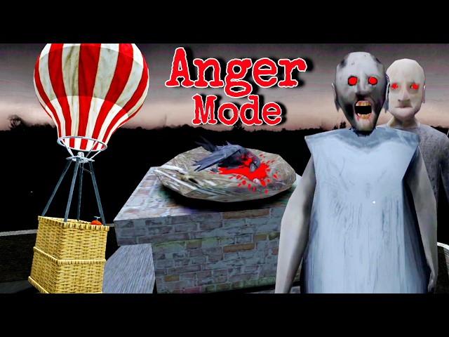 Granny 3 Hot Air Balloon Escape In Anger Mode