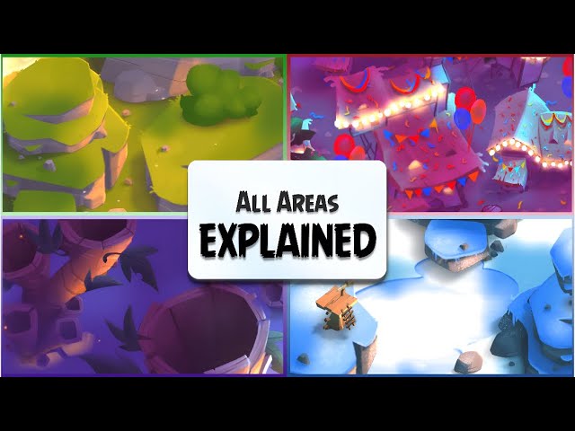 All Areas in Angry Birds 2 EXPLAINED