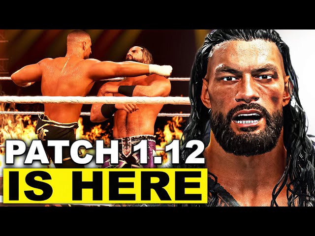 WWE 2K26 DROPS HUGE PATCH! (Patch 1.12 Notes)