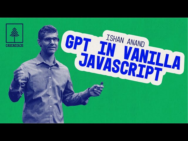 GPT in Vanilla JavaScript