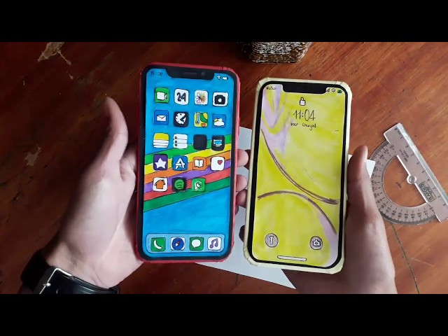 Como hacer un iPhone XR de (PAPEL) | Tutorial |