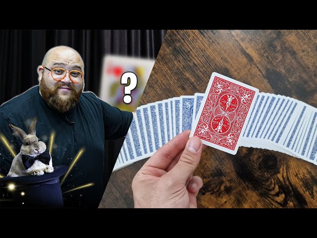 KNOCKOUT - Amazing Card Trick - How to Do Big Magic @MesutCanTomay @bicimali
