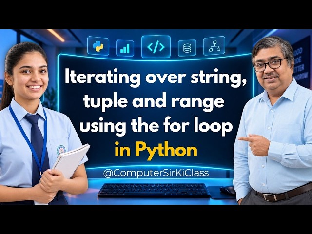 Python for Loop Variations | Iterate Over String, Tuple & range()