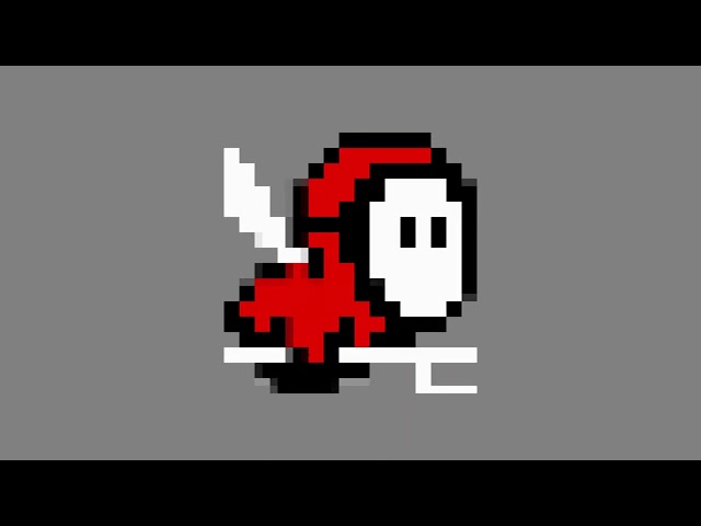 Visualizing a Pixel Sorting Algorithm on 30 Super Mario Bros. 2 Sprites