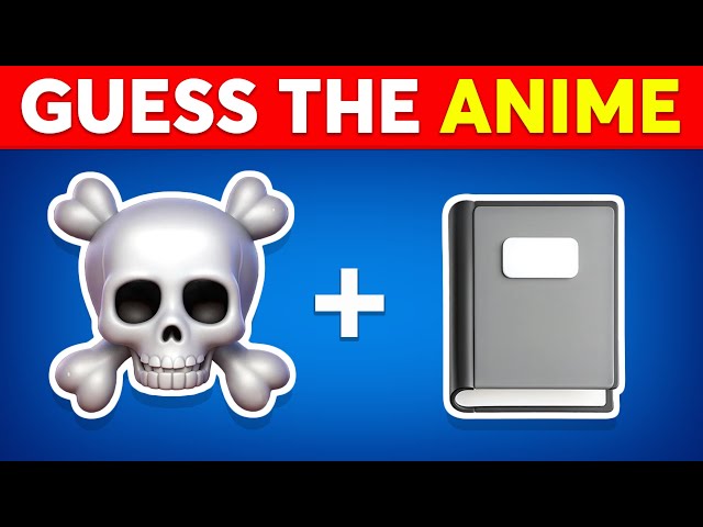 Guess the ANIME by Emoji? 🎮🤔 ANIME Emoji Quiz
