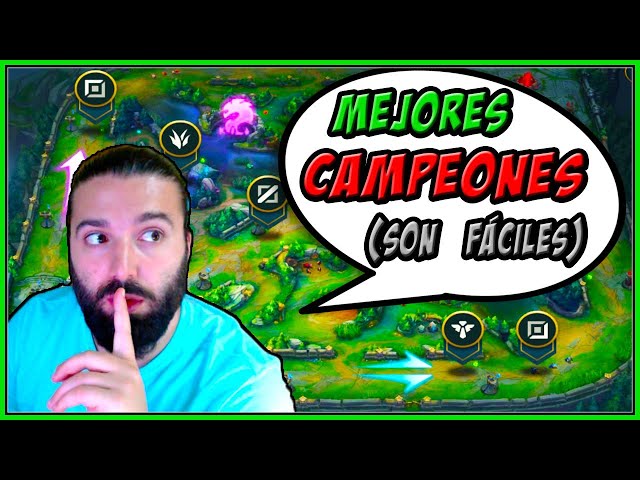 🔥 MEJORES CAMPEONES para EMPEZAR en LOL y SUBIR ELO 🔥(PRINCIPIANTES) || Guia League of Legends 2023