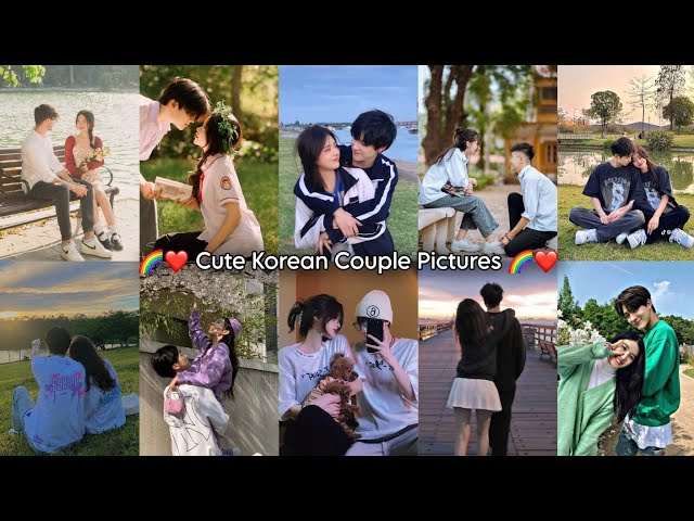 Cute korean couple dpz | Couple photography poses | Cute couple dpz for insta, facebook & whatsapp