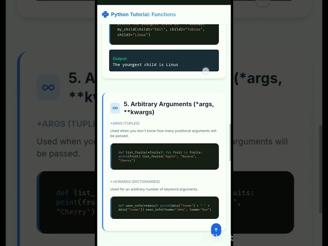 Mastering Python Functions 🚀 | Complete Guide with Examples | Python Tutorial for Beginners