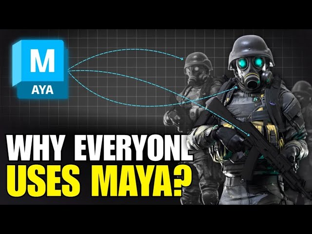 Why Game Studios Use Autodesk Maya