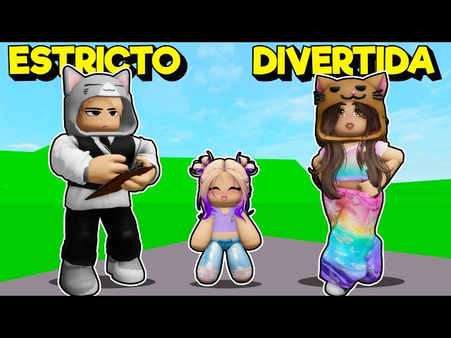 STRICT FAMILY vs FUN FAMILY in Brookhaven Roblox