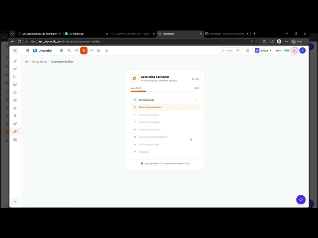 Unodeskly AI Connector Builder