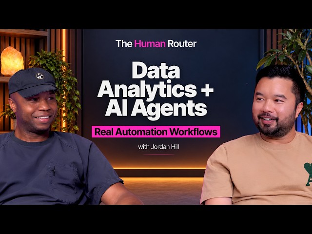Automating Data Analytics with AI Agents and Token Efficiency with Jordan Hill
