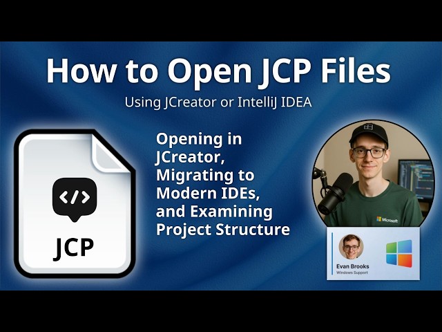 How to Open JCP Files (JCreator Project)