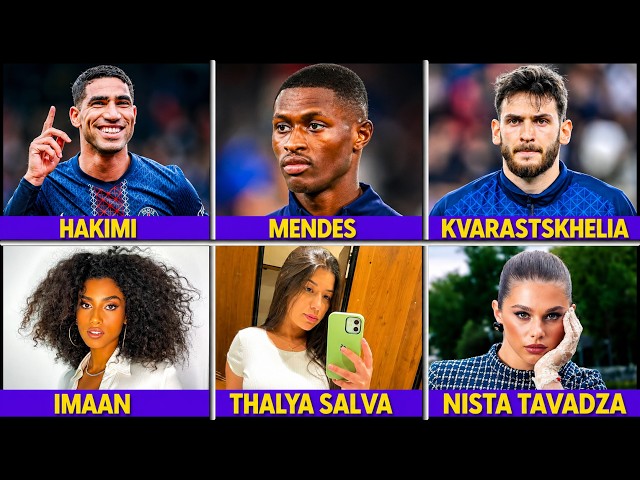 PSG Football Players & Their Beautiful Wives ❤️⚽#psg #Football #Soccer #PSGPlayers #WAGs #