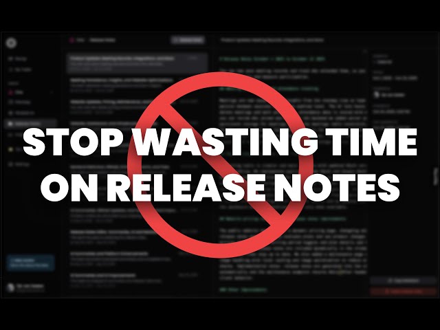 AI Release Notes from GitHub, Jira & Linear - Automatically with One Horizon ✨