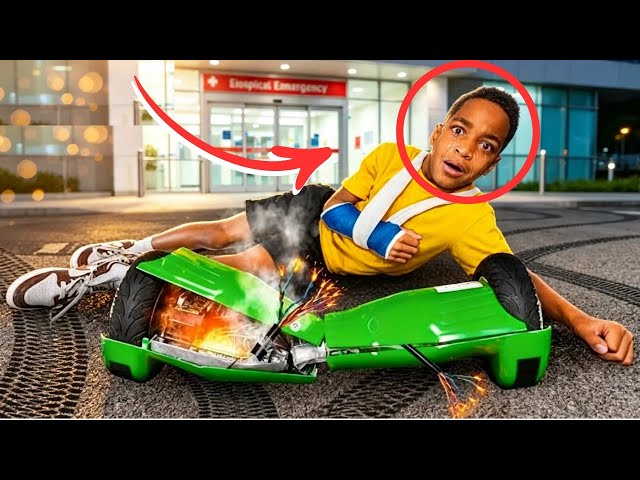 DJ Tried Riding a Hoverboard Again… BIG MISTAKE!