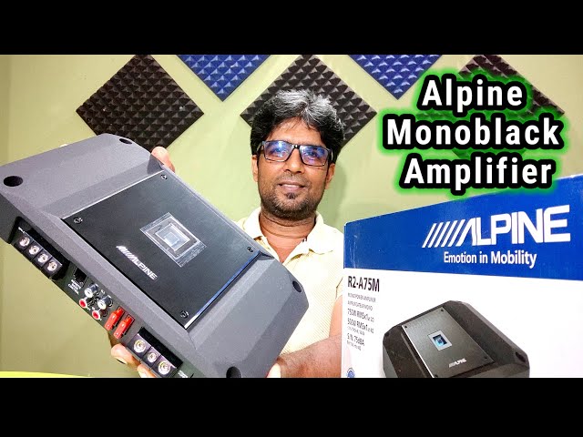 Alpine R2-A75M Monoblock Amplifier #alpine #monoblock