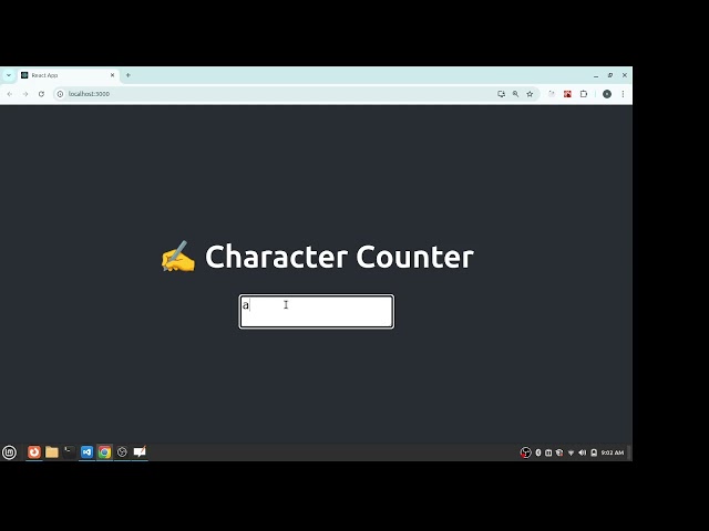 Build a Character Counter in React | Beginner Project Tutorial | React in Tamil - Vijayaragavan