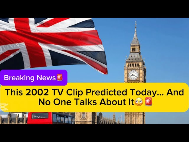 This 2002 TV Clip Predicted Today… And No One Talks About It😳🚨