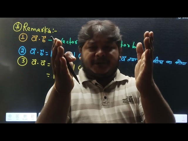 CLASS -(11th+12th)# MATHEMATICS # VECTOR ALGEBRA : PRODUCT of TWO VECTORS #