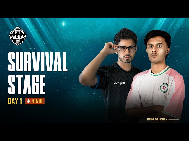 [HINDI] BMPS 2026 | SURVIVAL STAGE | Day 1 #BGMILIVE