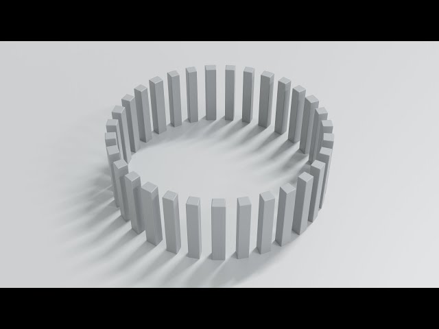 How to Duplicate Objects Around a Circle in Blender 3.1