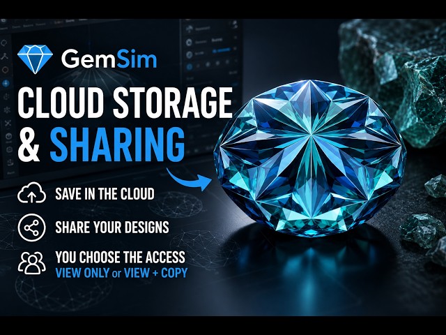 GemSim Cloud Storage & Sharing – Save, Share & Control Your Designs