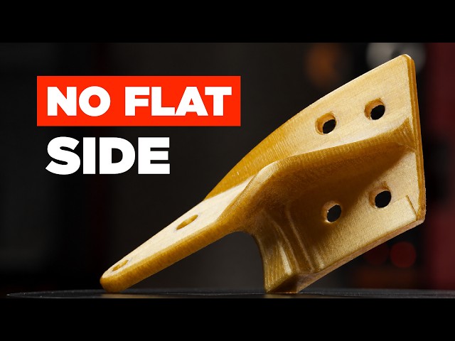 This Part Has Zero Flat Surfaces. We Printed It in PEKK Anyway.