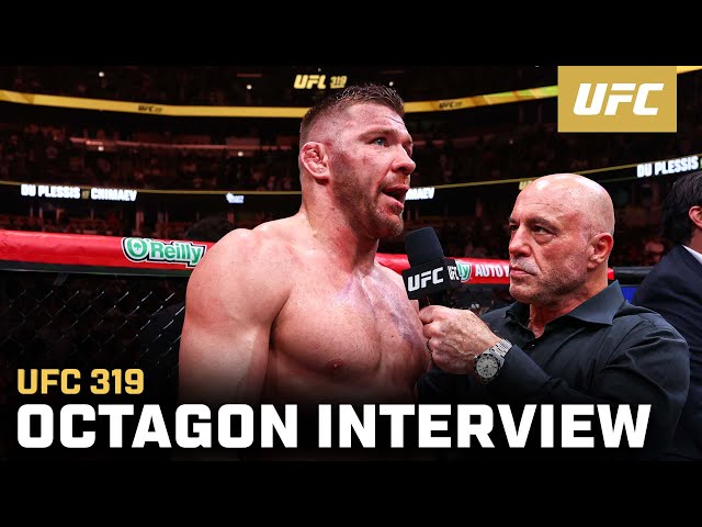 Dricus Du Plessis Octagon Interview | UFC 319