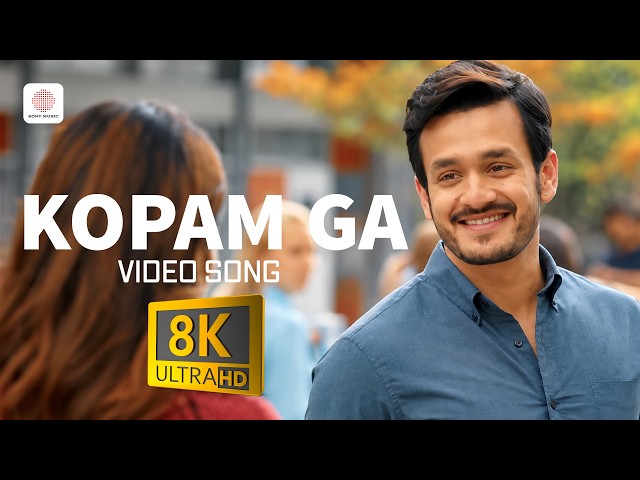 Kopam Ga 8K/4K  Video Song  | Mr. Majnu | Akhil Akkineni, Nidhhi Agerwal | Thaman S