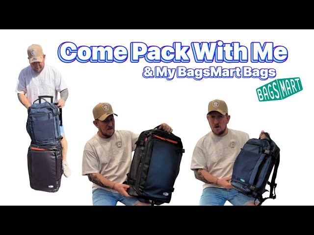 Packing to Travel Smarter! | BAGSMART Blast Travel Backpack Review