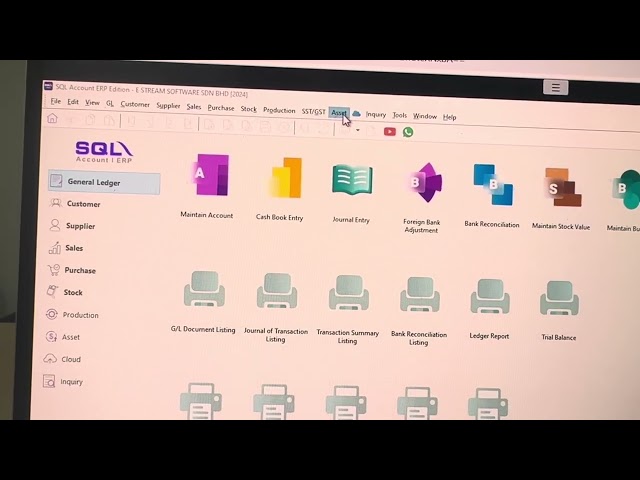 SQL Account - Fixed Asset Module