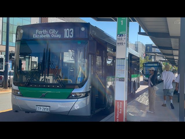[Complete Redundant] Transperth Bus Route No. 103 (TP2858) Claremont Station to EQBS