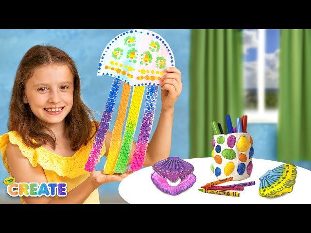 Beach Day to Craft Day! 🐚 Easy Summer Art Projects for Kids