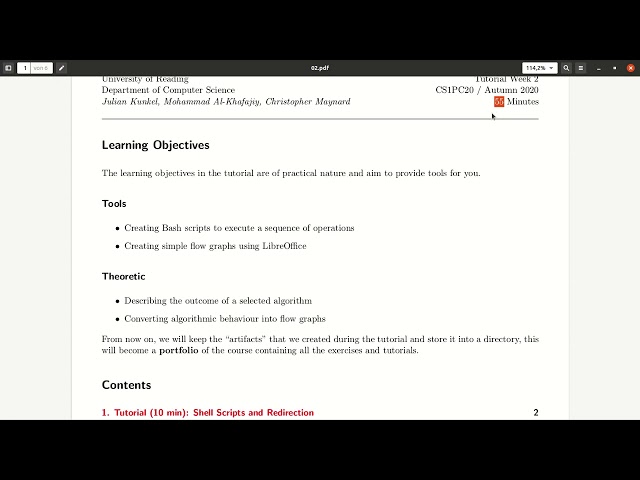 CS1PC Tutorial Week 2-1: Introduction