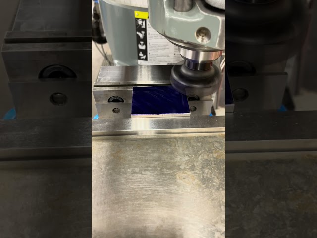 Touching off a face mill
