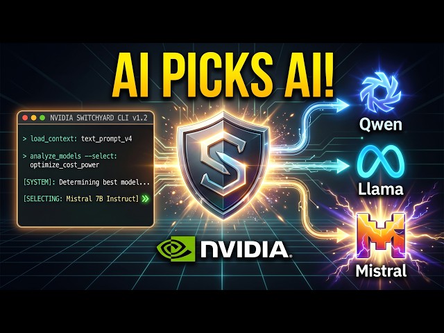 NVIDIA Switchyard: I Built an AI That Picks Its Own Model!