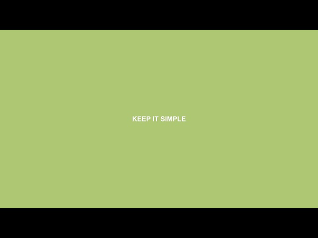 Forrest Frank - KEEP IT SIMPLE (Official Audio)
