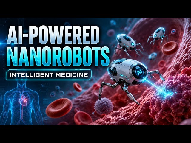 AI-Powered Nanorobots | The Future of Intelligent Medicine Inside the Human Body | Uplatz