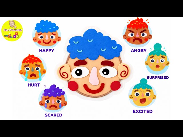 Learn Emotions, Feelings and Facial Expressions with Fun Puzzle Game For Toddlers
