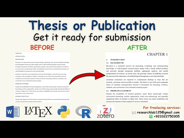 Get Your Manuscript Submission Ready | Formatting, Figures, References