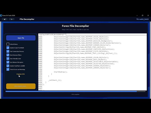 💥 EX4 To MQL4 & EX5 To MQL5 Decompile: How to Recover & Unlock your EA forex Bot